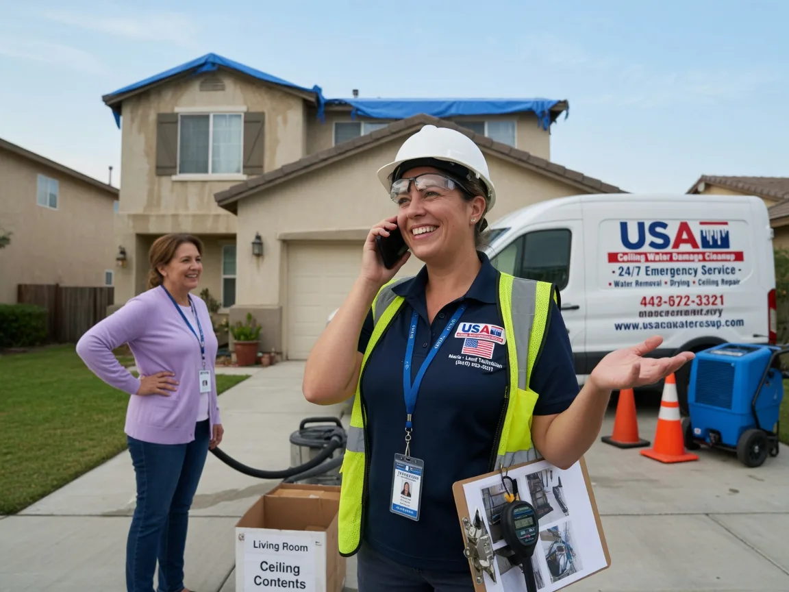 Ceiling Water Damage Restoration Christine, ND FAQs